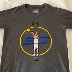 Stephen Curry graphic t shirt.